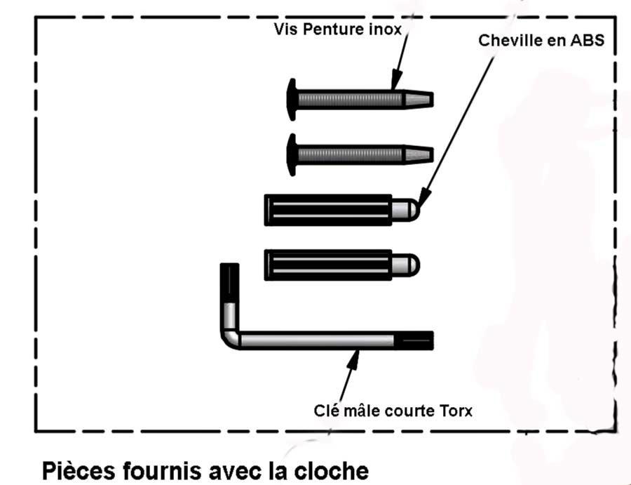 Cloches - SUPERBE IMPORTANTE CLOCHE de PORTAIL PORTE D'ENTREE BRONZE & très  gros ressort collection